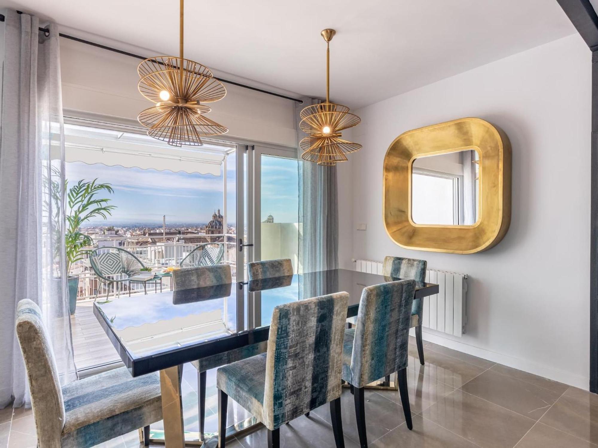 Luxury Alhambra Penthouse Collection Gran Via Apartment Granada Ngoại thất bức ảnh